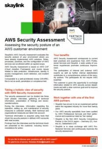 OnePager AWS Security Assessment EN