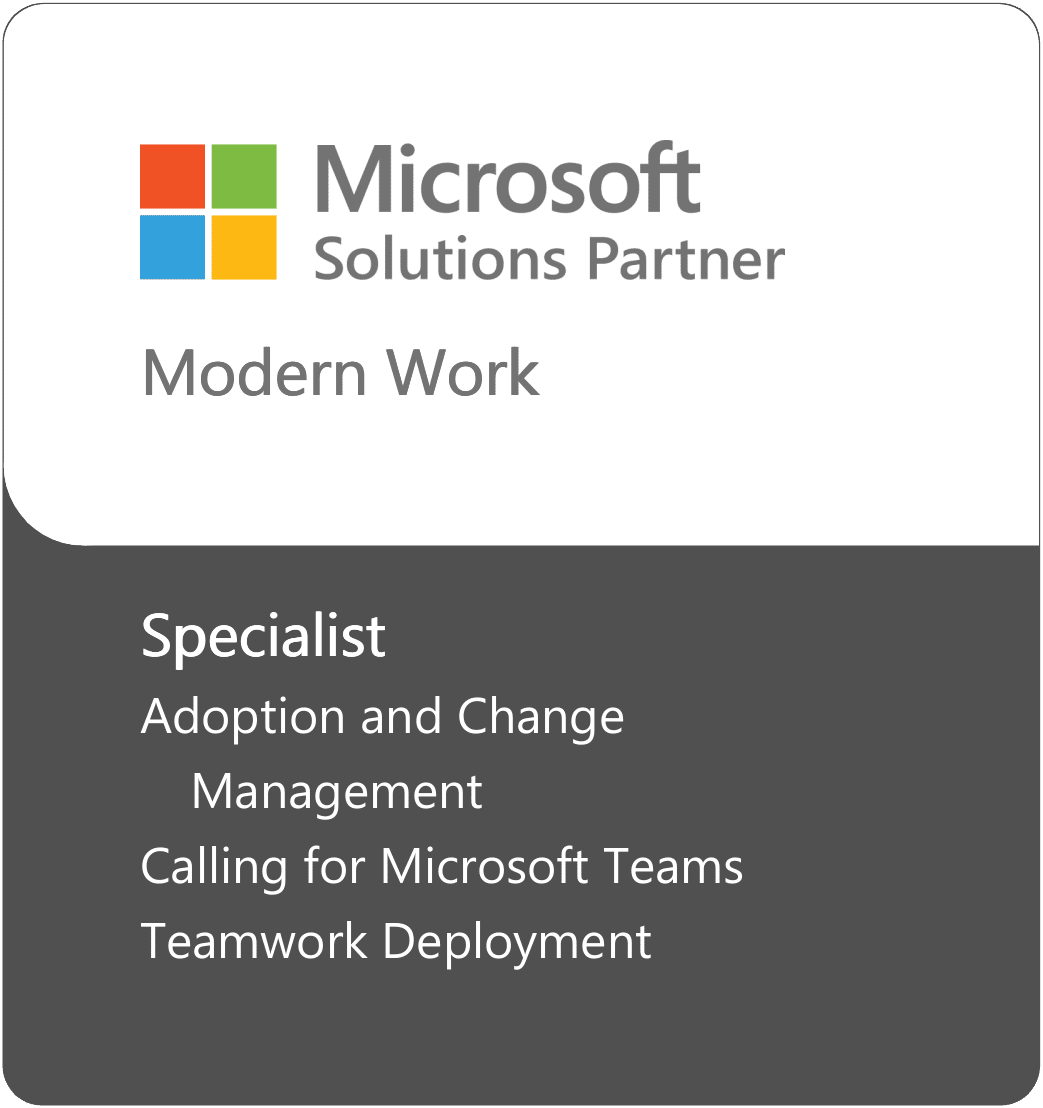 Microsoft Solutions Partner Modern Work